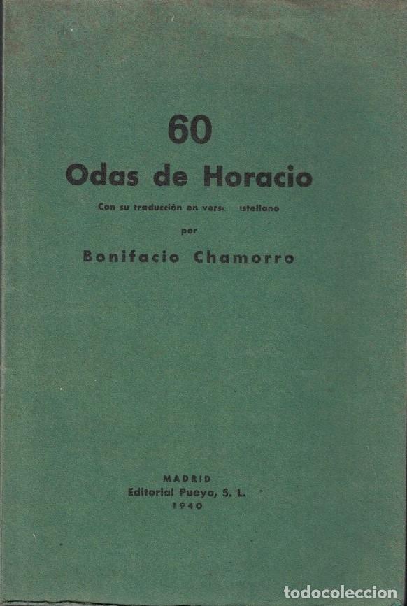 Libros: 60 ODAS DE HORACIO. - Horacio. - Foto 1