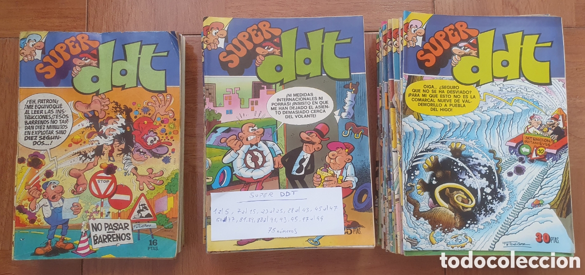 Libros: Super DDT � 75 N&uacute;meros � Bruguera - VV. AA. - Foto 1