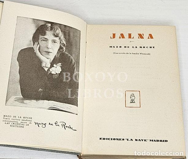 Libros: ROCHE, Mazo de la. Jalna - Foto 1