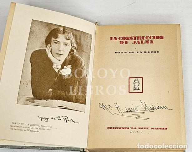 Libros: ROCHE, Mazo de la. La construcci&oacute;n de Jalna - Foto 1
