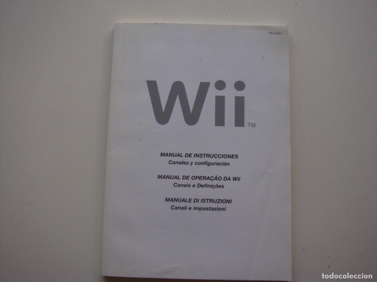 Libros: WII MANUAL DE INSTRUCCIONES - Foto 1