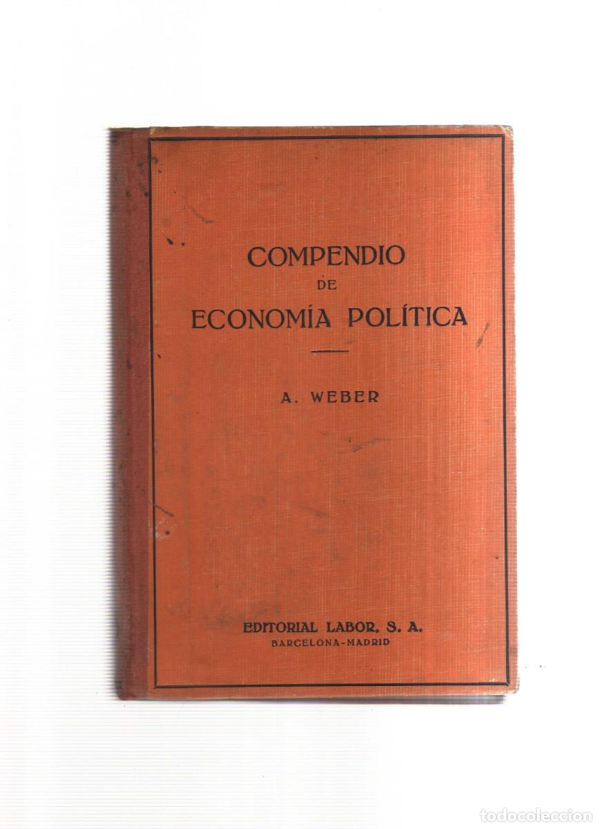 Livres: COMPENDIO DE ECONOMIA POLITICA A, WEBBER