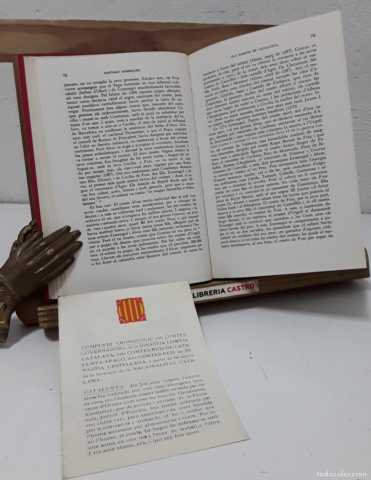 Libros: Els barons de Catalunya - S. Sobrequ&eacute;s i Vidal - Foto 3