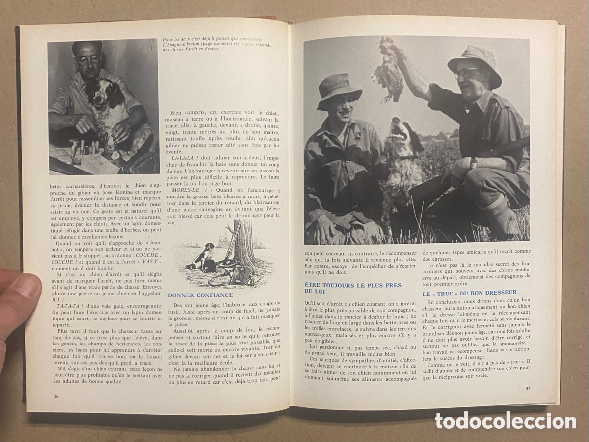 Libros: GUIDE DE LA CHASSE. MARCEL ROUCAUTE. &Eacute;DITIONS DE LA COURTILLE 1973. - Foto 4