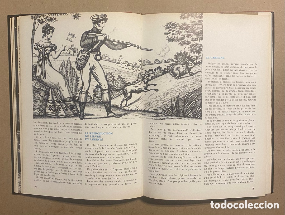 Libros: GUIDE DE LA CHASSE. MARCEL ROUCAUTE. &Eacute;DITIONS DE LA COURTILLE 1973. - Foto 6