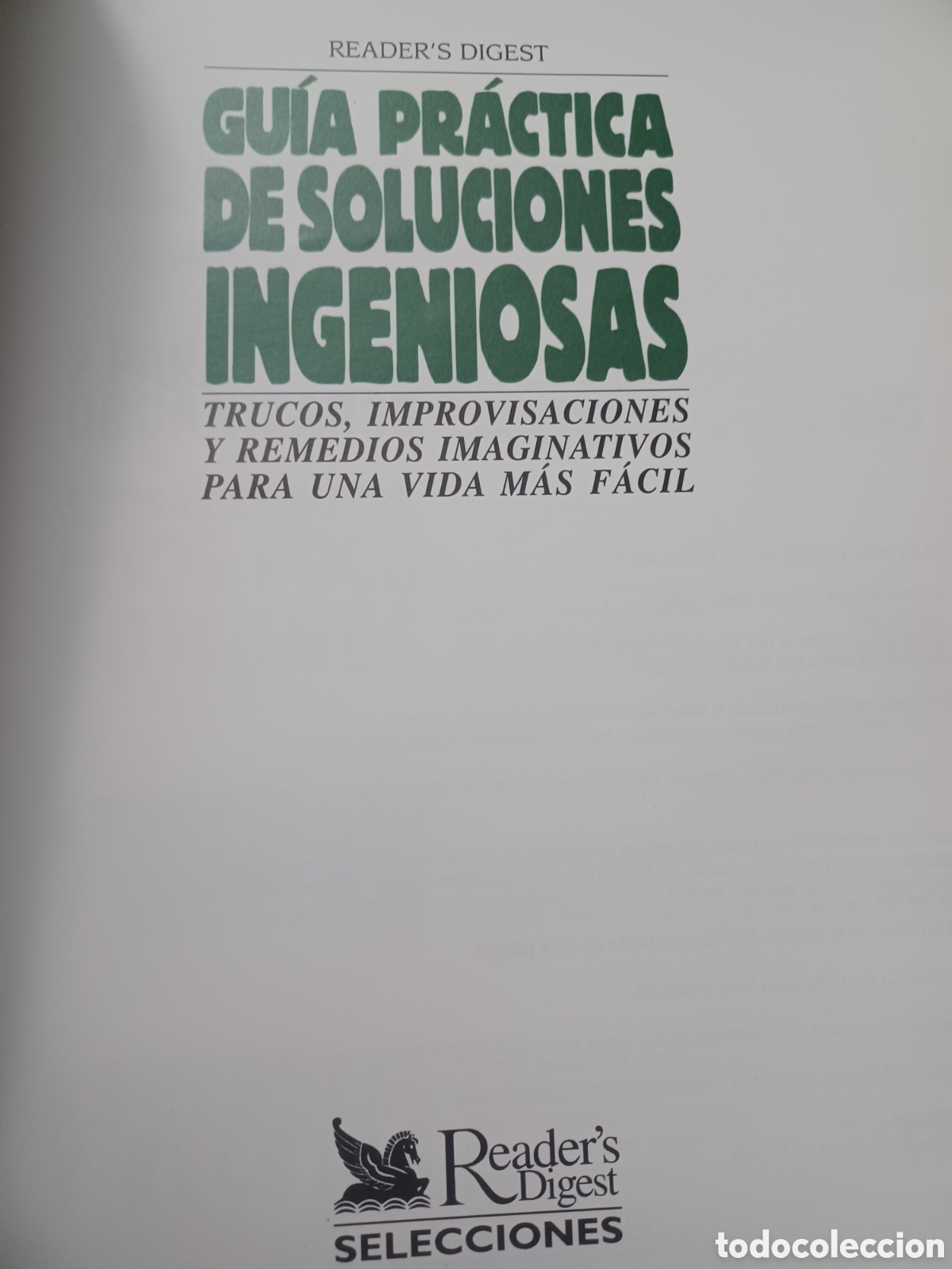 Libros: Barybook 194. Gu&iacute;a pr&aacute;ctica de soluciones ingeniosas Readers Digest - Foto 2