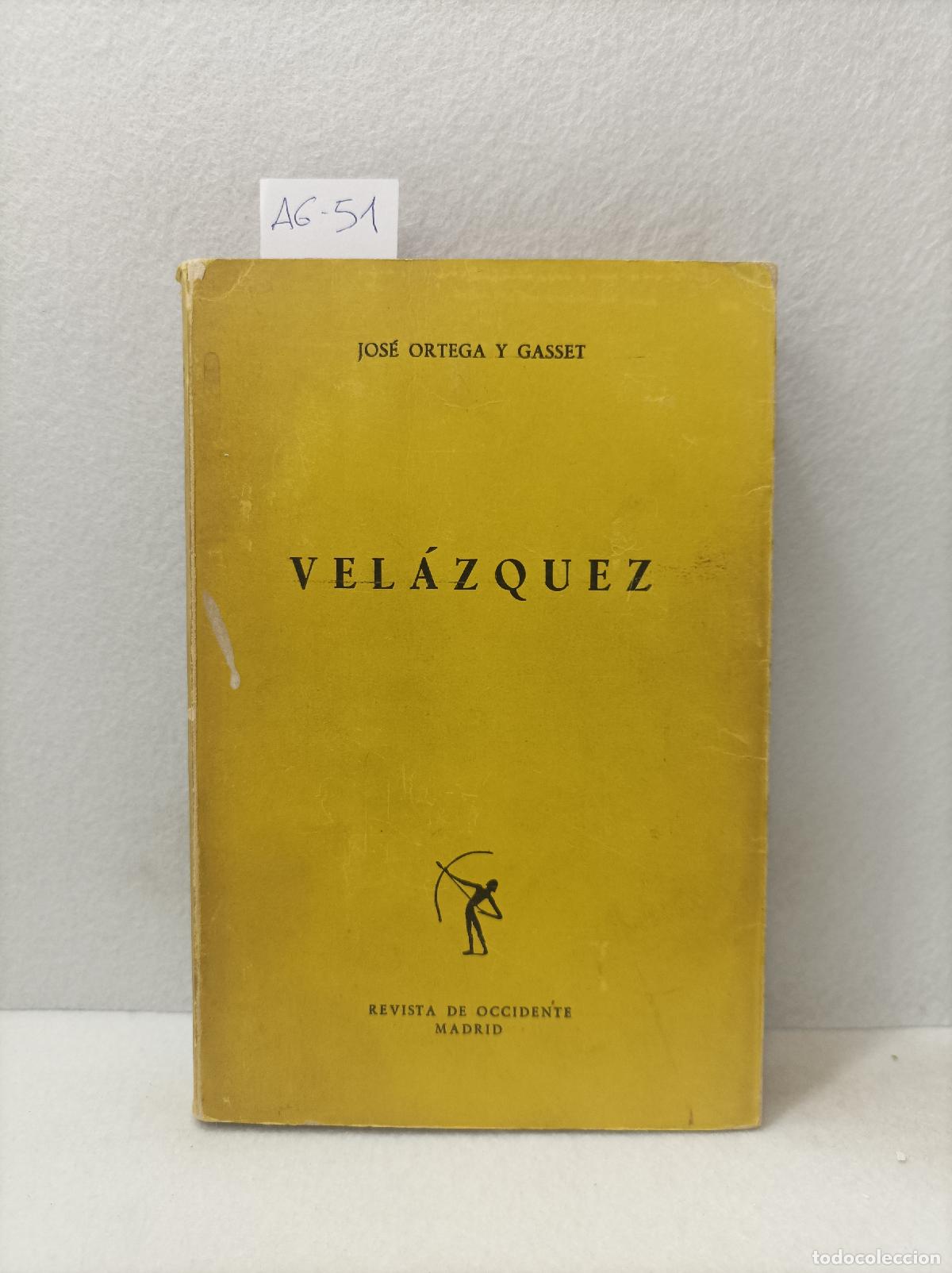 Libros: ORTEGA Y GASSET, Jos&eacute;: - Vel&aacute;zquez. - Foto 1