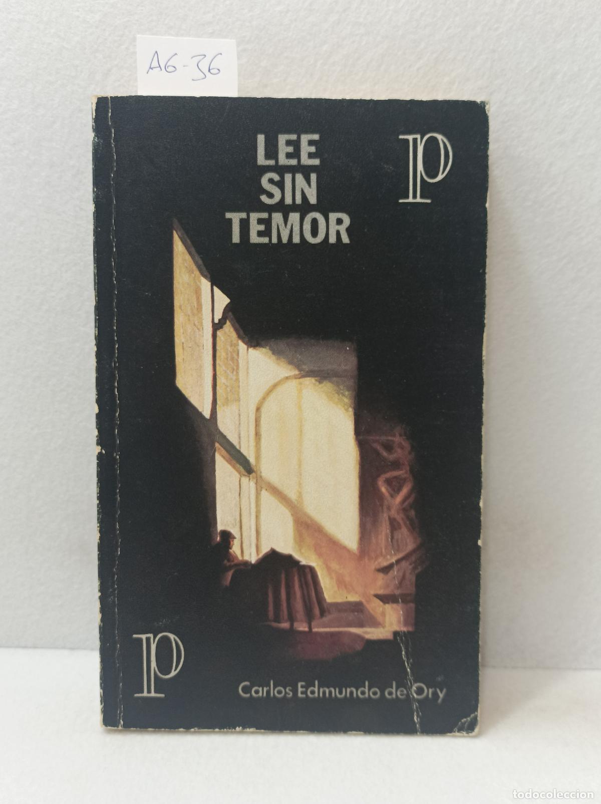 Libros: ORY, De Carlos Edmundo: - Lee sin temor. - Foto 1