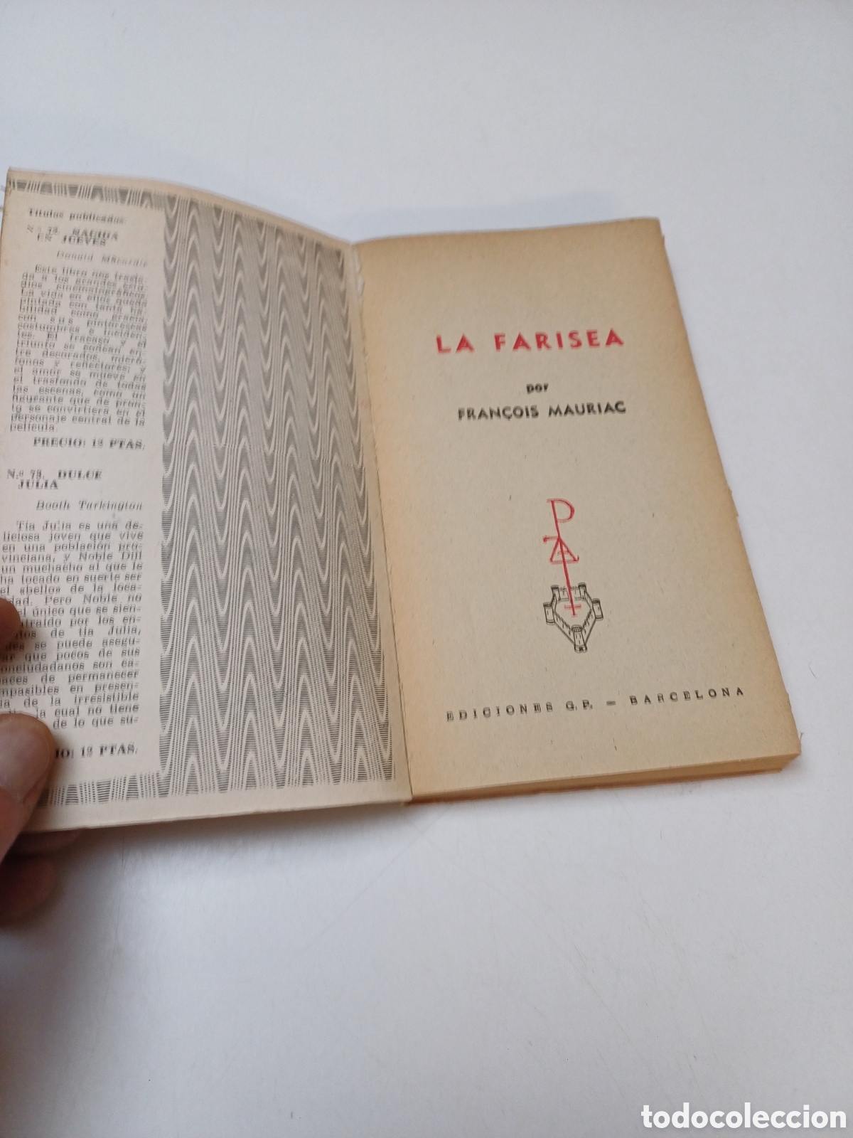 Libros: LA FARISEA, A&Ntilde;OS 50, 157 p&aacute;ginas - Foto 3