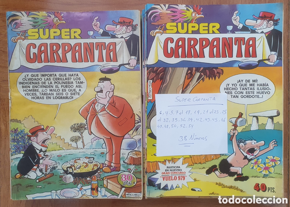 Libros: Super Carpanta � 38 N&uacute;meros � Bruguera - VV. AA. - Foto 1