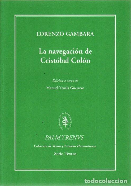 Libros: La navegaci&oacute;n de Crist&oacute;bal Col&oacute;n - Gambara, Lorenzo