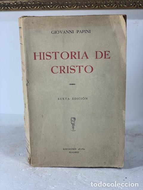 Libros: HISTORIA DE CRISTO GIOVANNI PAPINI - Foto 1