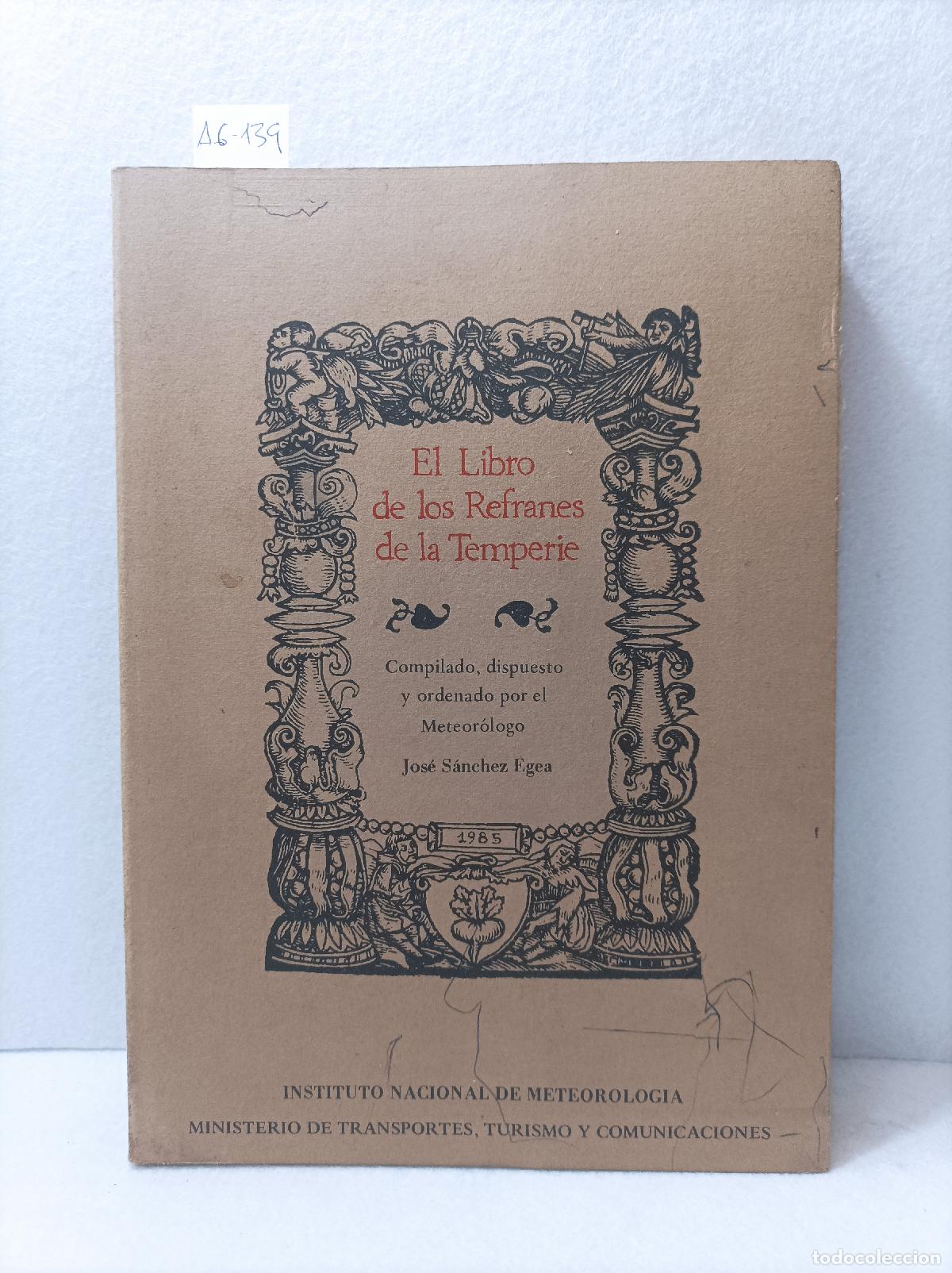 Libros: El libro de los refranes de la temperie. - Foto 1