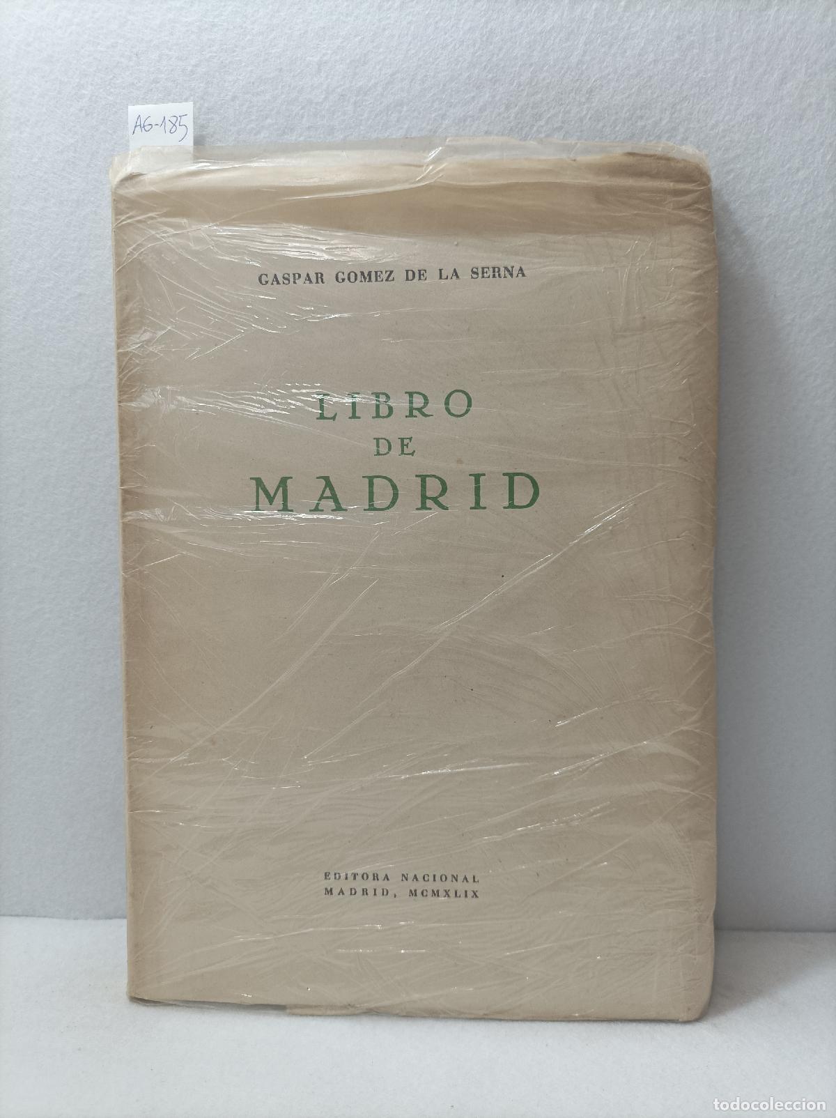 Libros: G&Oacute;MEZ DE LA SERNA, Gaspar: - Libro de Madrid. - Foto 1