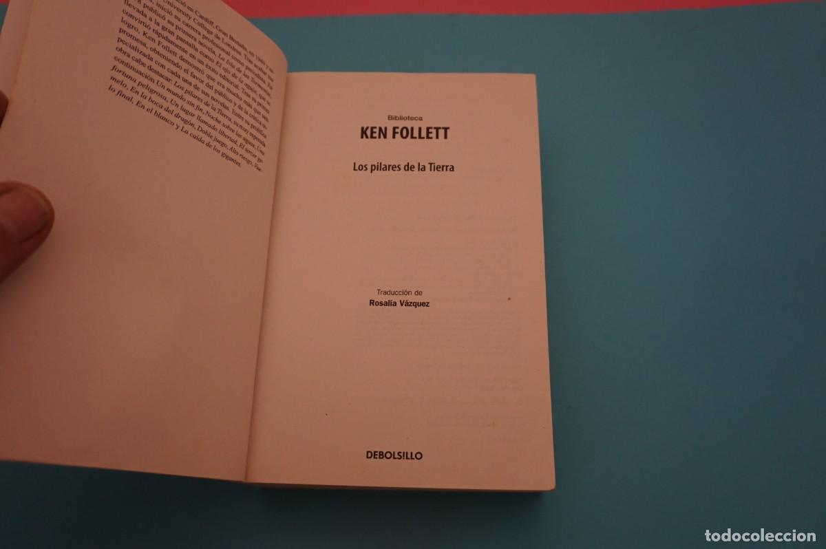 Libros: AR17B/ LOS PILARES DE LA TIERRA - KEN FOLLET / DEBOLSILLO - Foto 2