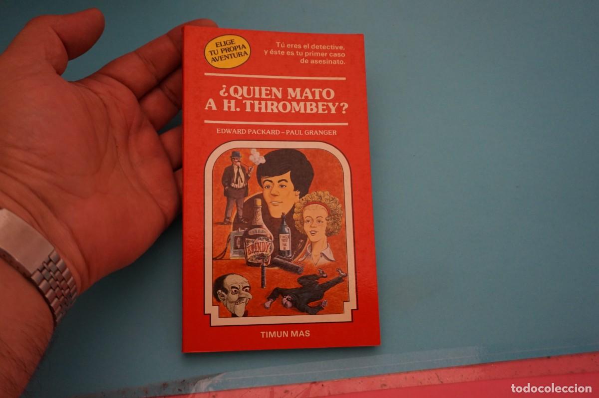 Libros: AR17B/ &iquest;QUIEN MATO A H. THROMBEY? / TIMUN MAS - Foto 1