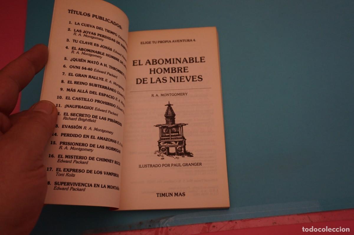 Libros: AR17B/ EL ABOMINABLE HOMBRE DE LAS NIEVES / TIMUN MAS - Foto 2
