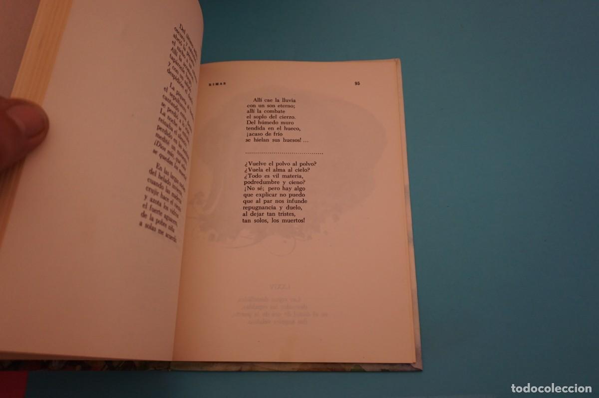 Libros: AR17B/ RIMAS - GUSTAVO ADOLFO BECQUER / COLECCION SAETA - Foto 3