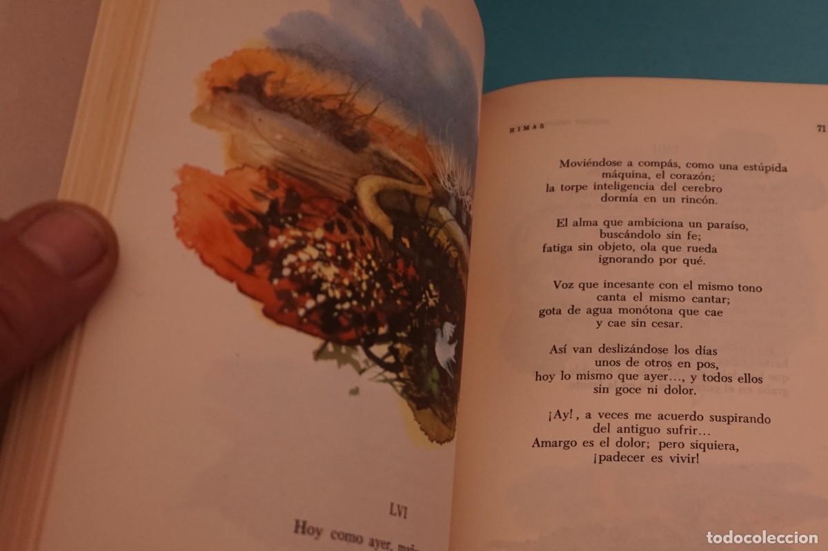 Libros: AR17B/ RIMAS - GUSTAVO ADOLFO BECQUER / COLECCION SAETA - Foto 5