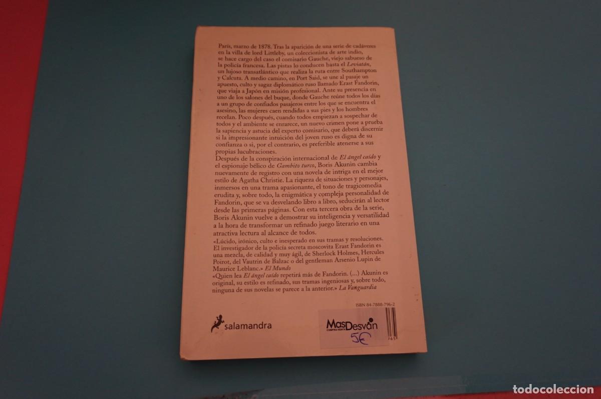 Libros: AR17B/ MUERTE EN EL LEVIATAN - BORIS AKUNIN / SALAMANDRA - Foto 5