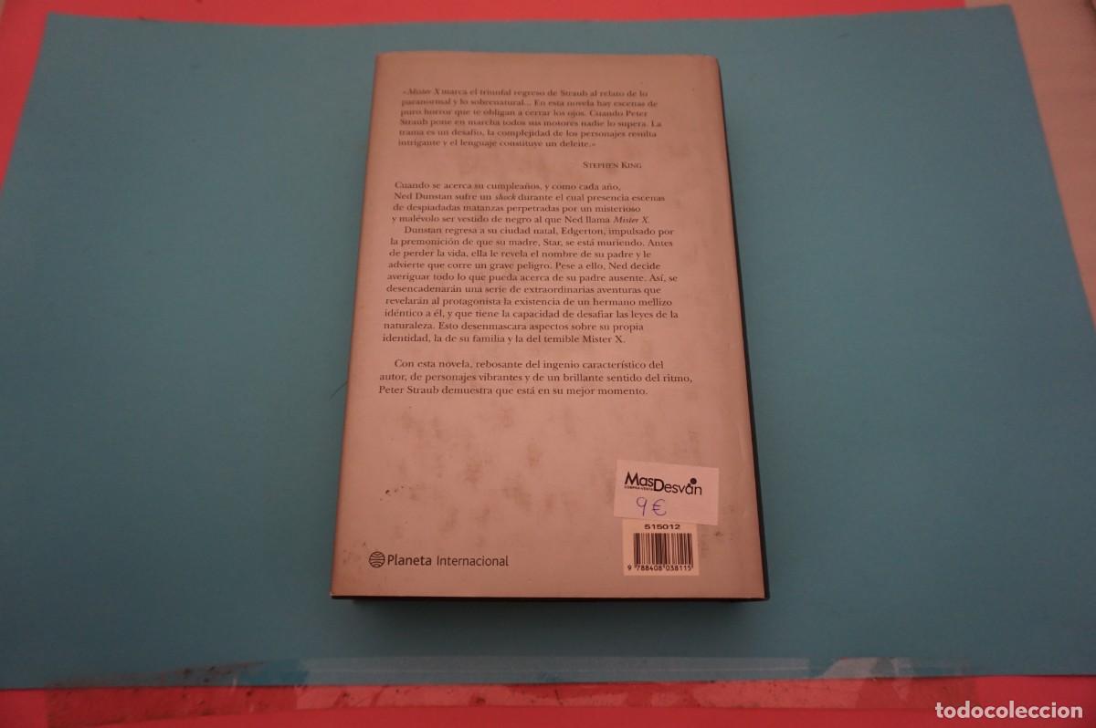 Libros: AR17F/ MISTER X - PETER STRAUB - Foto 6