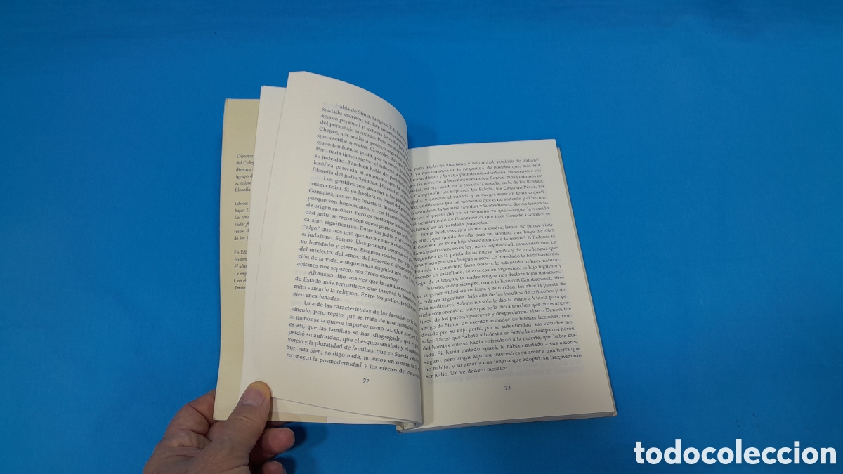 Libros: FRICCIONES - TOM&Aacute;S ABRAHAM - EDITORIAL SUDAMERICANA - Foto 3