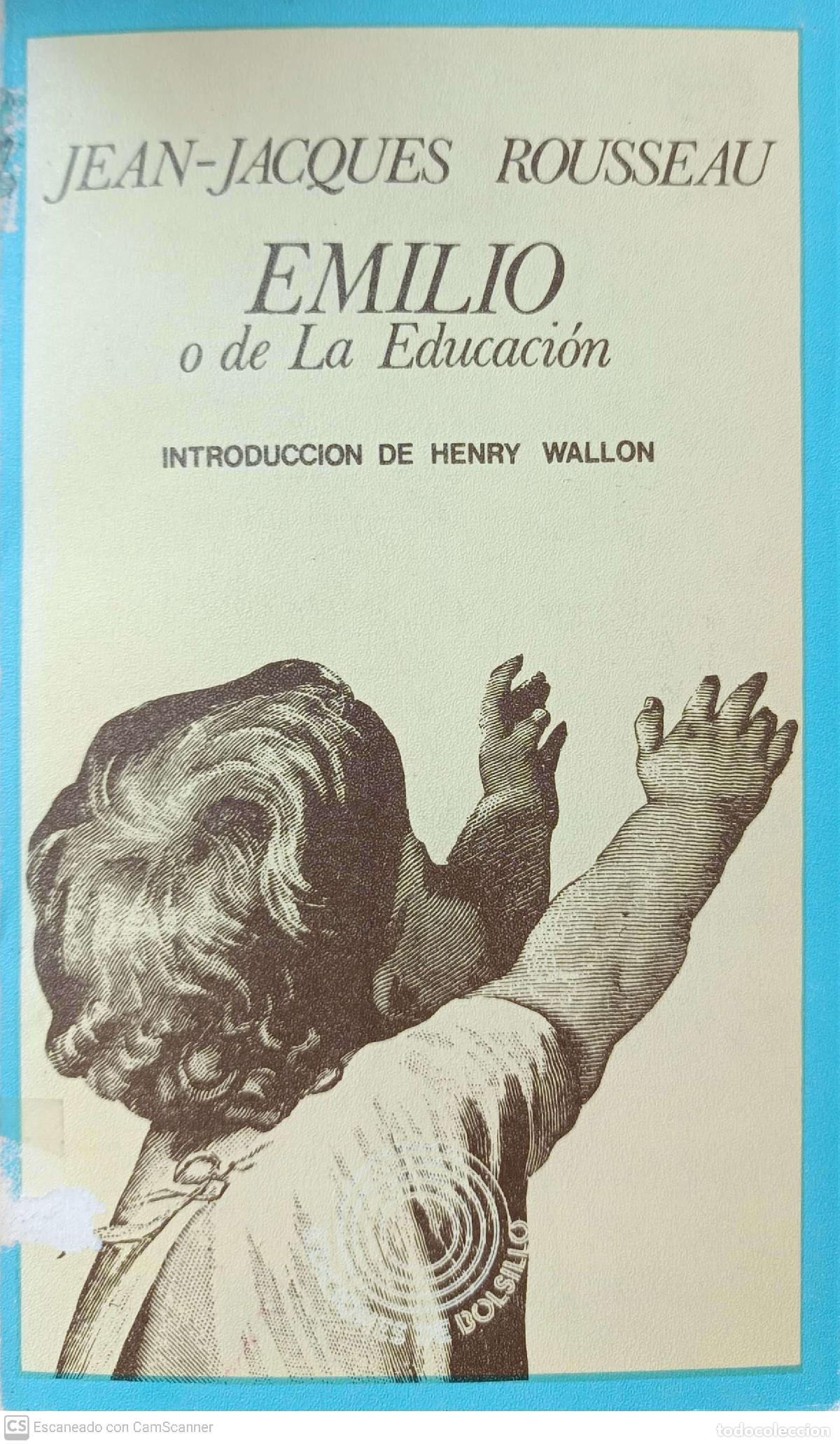 Libros: Emilio o de la educaci&oacute;n - Jean-Jacques Rousseau - Foto 1