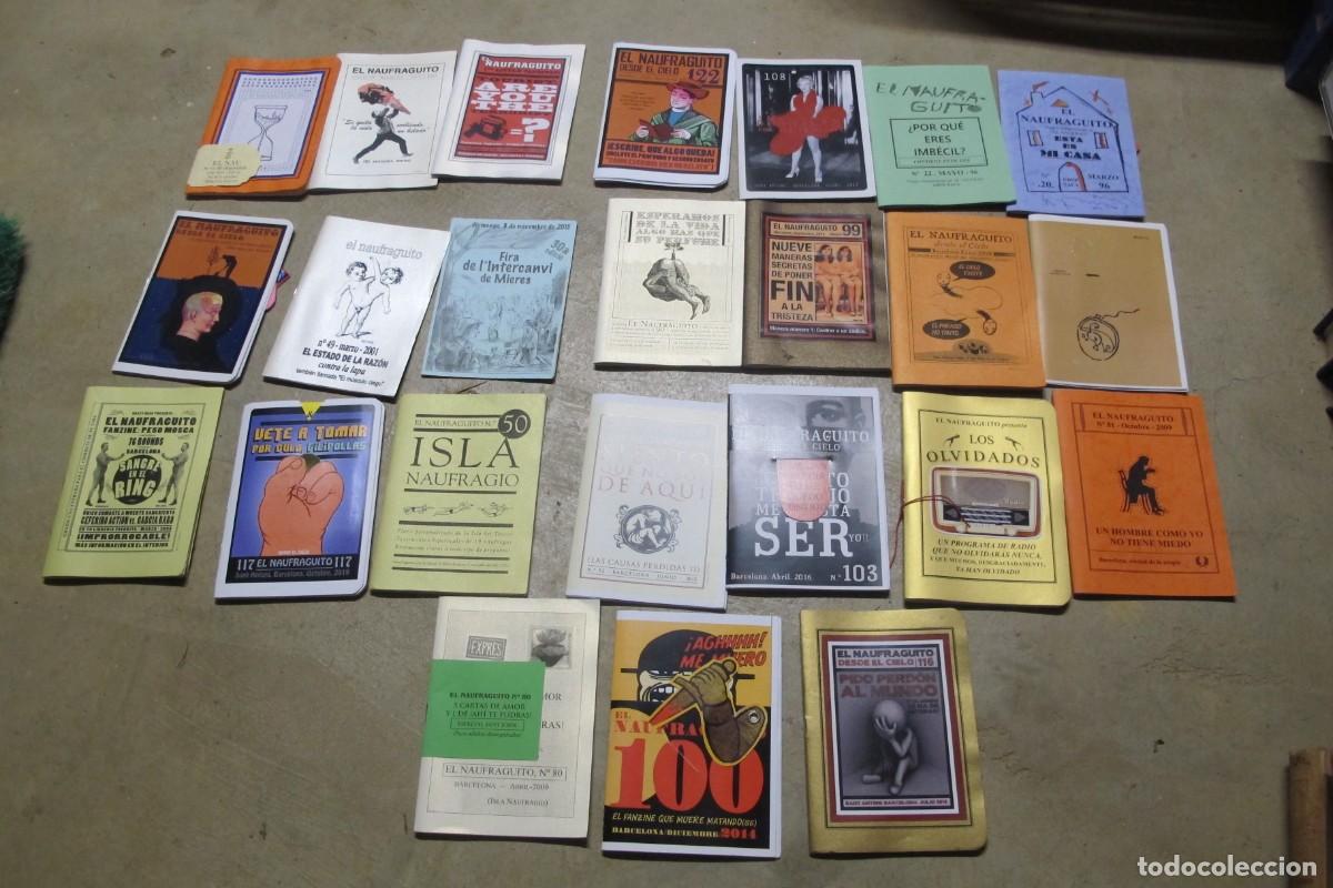 Libros: EL NAUFRAGUITO LOTE 23 NUMEROS. MINI FANZINE GRUP TACA EL NAUFRAG