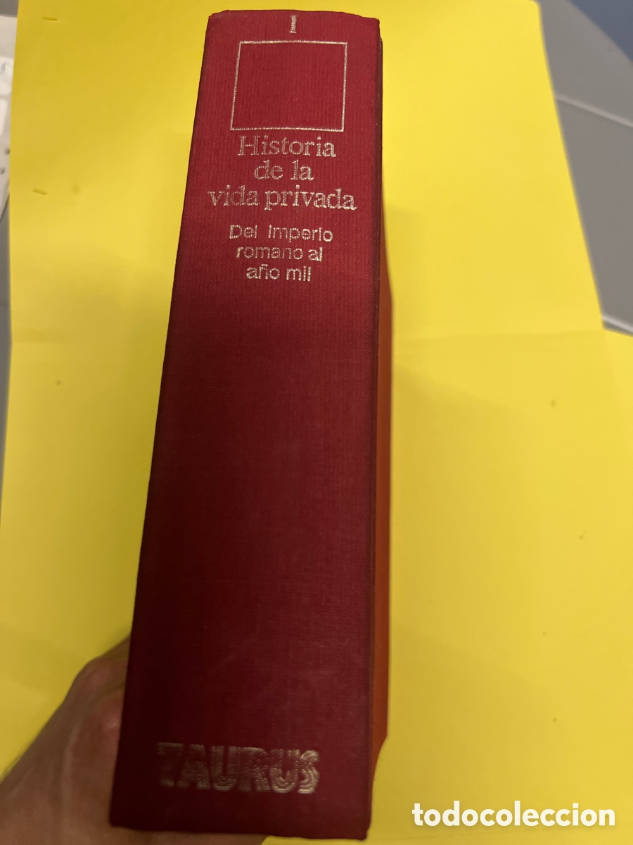Libros: T2/A3/21. HISTORIA DE LA VIDA PRIVADA. DEL IMPERIO ROMANO AL A&Ntilde;O MIL. - Foto 2