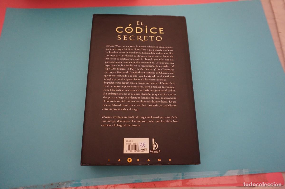 Libros: AR17F/ EL CODICE SECRETO - LEV GROSSMAN / LA TRAMA EDITORIAL - Foto 5