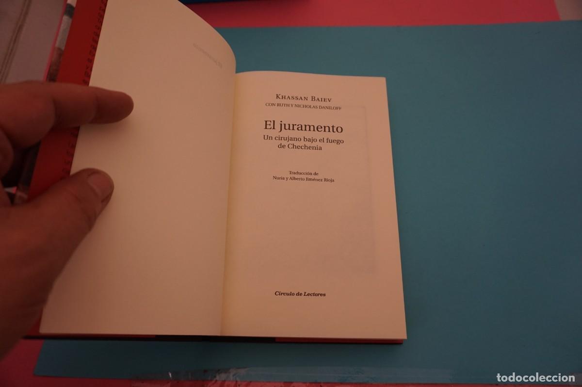 Libros: AR17F/ EL JURAMENTO KHASSAN BAIEV / CIRCULO DE LECTORES - Foto 2