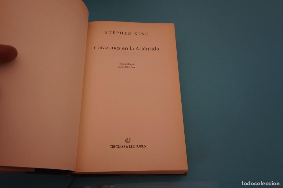 Libros: AR10B/ CORAZONES EN LA ATLANTIDA - STEPHEN KING / CIRCULO DE LECTORES - Foto 2
