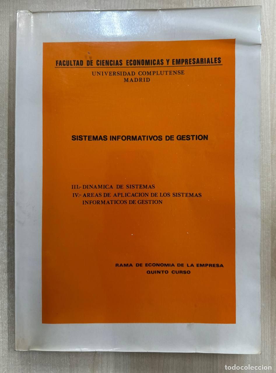 Libros: SISTEMAS INFORMATIVOS DE GESTI&Oacute;N - Foto 1