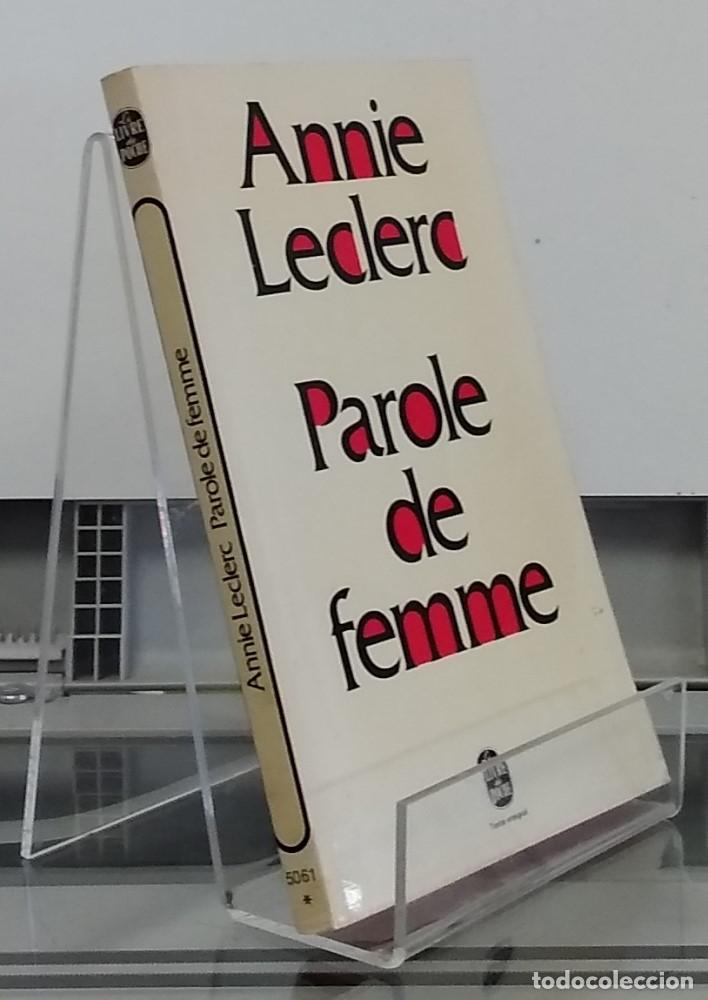 Libros: Parole de femme - Annie Leclerc - Foto 1