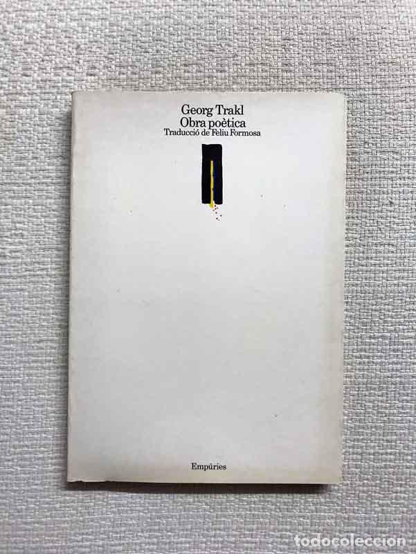 Libros: Obra po&egrave;tica - Gerog Trakl - Foto 1