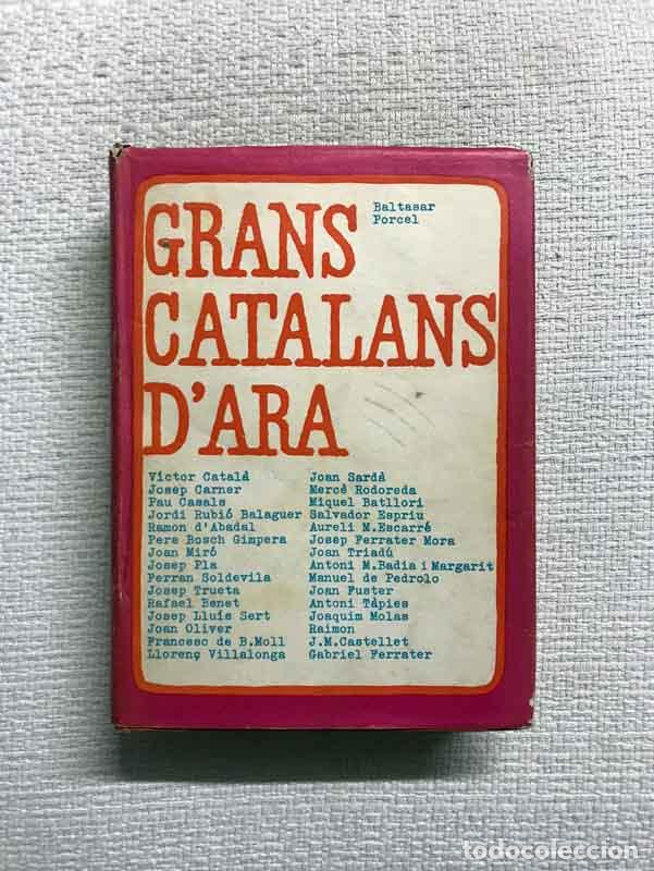 Libros: Grans catalans dara - Baltasar Porcel - Foto 1