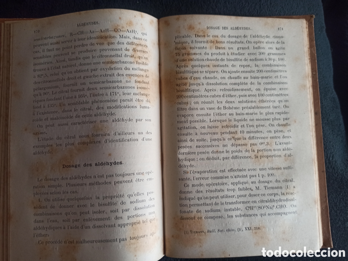 Libros: Perfumer&iacute;a - LES PARFUMS ARTIFICIELS - a&ntilde;o 1900 - Foto 6