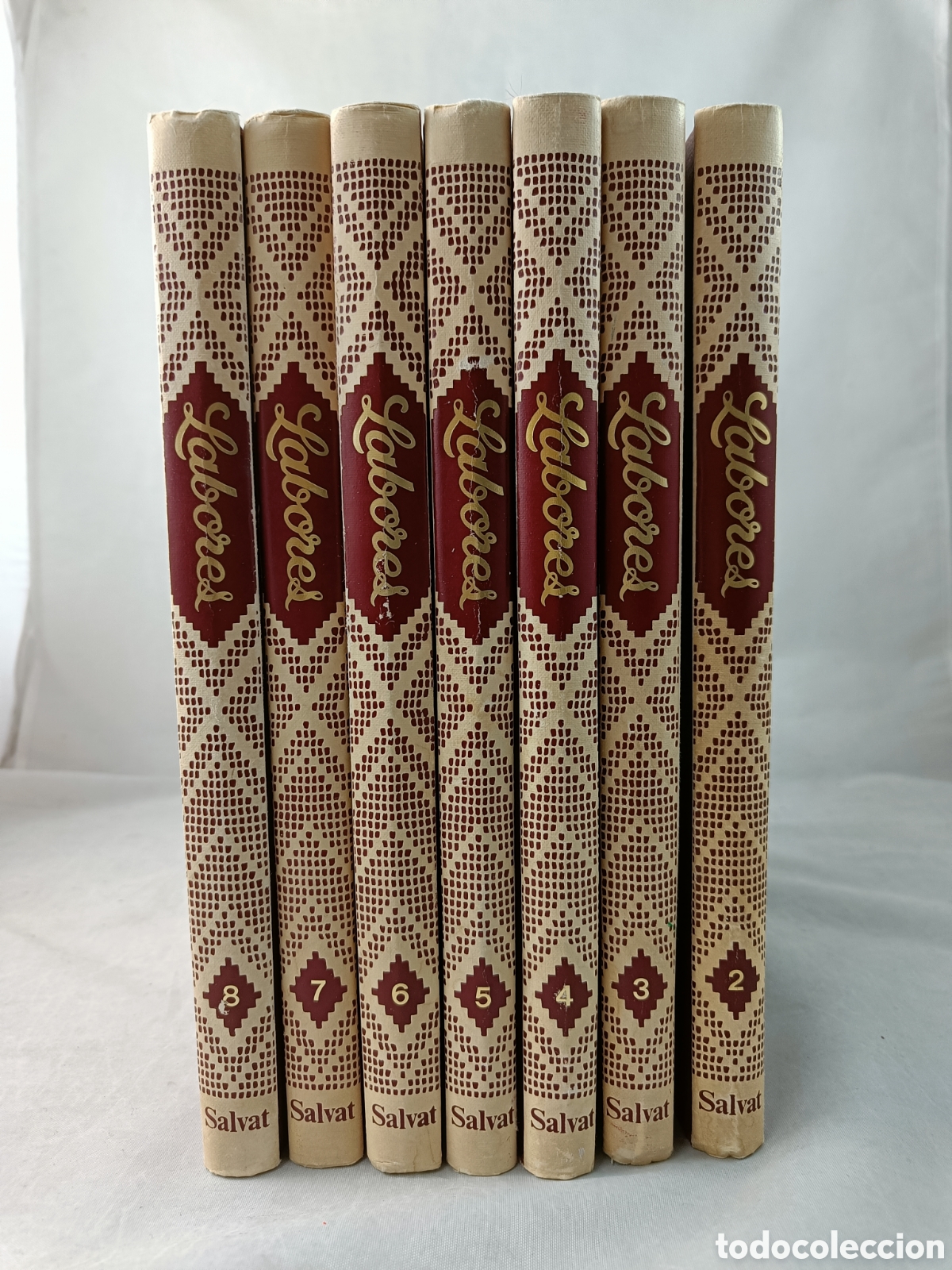 Libros: ENCICLOPEDIA SALVAT DE LABORES. 7 TOMOS , DEL 2 AL 8 - Foto 1