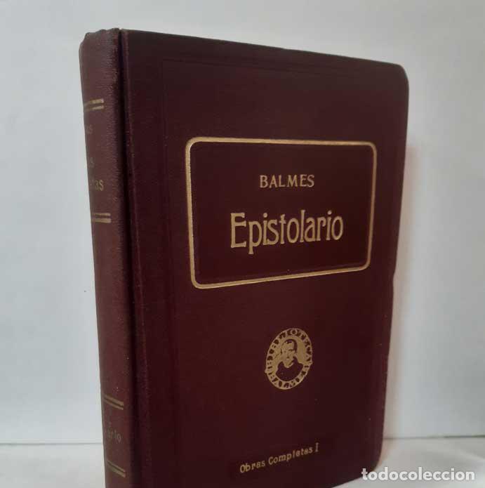Libros: EPISTOLARIO - BALMES, JAIME - Foto 1