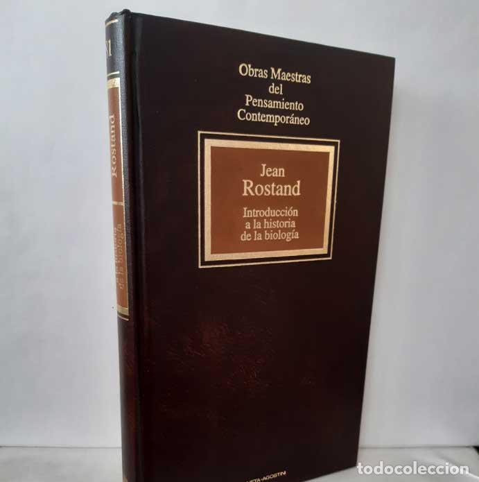 Libros: INTRODUCCI&Oacute;N A LA HISTORIA DE LA BIOLOG&Iacute;A - ROSTAND, JEAN - Foto 1