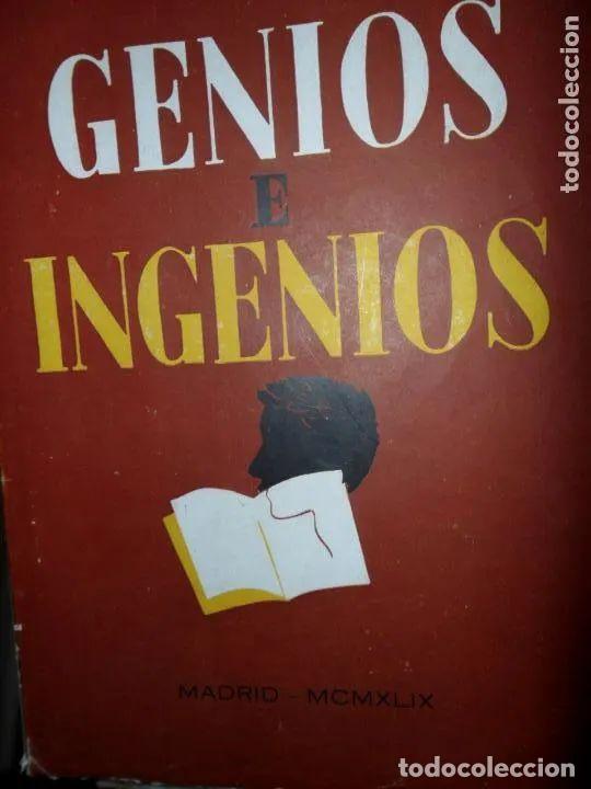 Libros: Genios e ingenios, Crist&oacute;bal de Castro, 1949 - Crist&oacute;bal de Castro - Foto 2