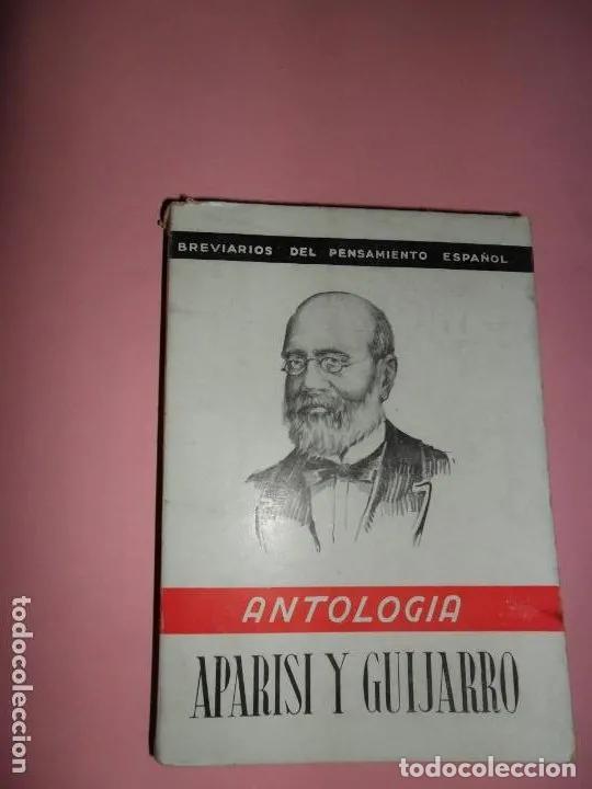 Libros: Antolog&iacute;a, Aparisi y Guijarro, ed. FE - Foto 2