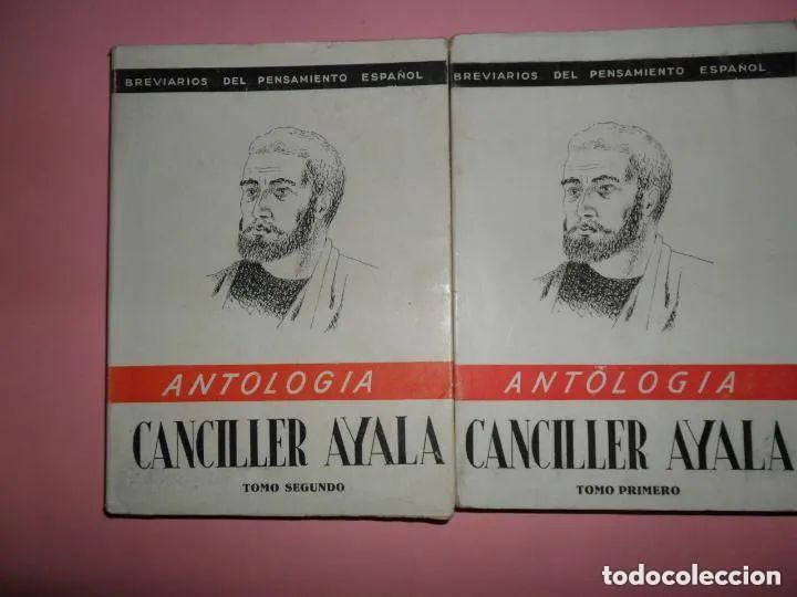 Libros: Antolog&iacute;a, Canciller Ayala, 2 tomos, ed. FE - Foto 2
