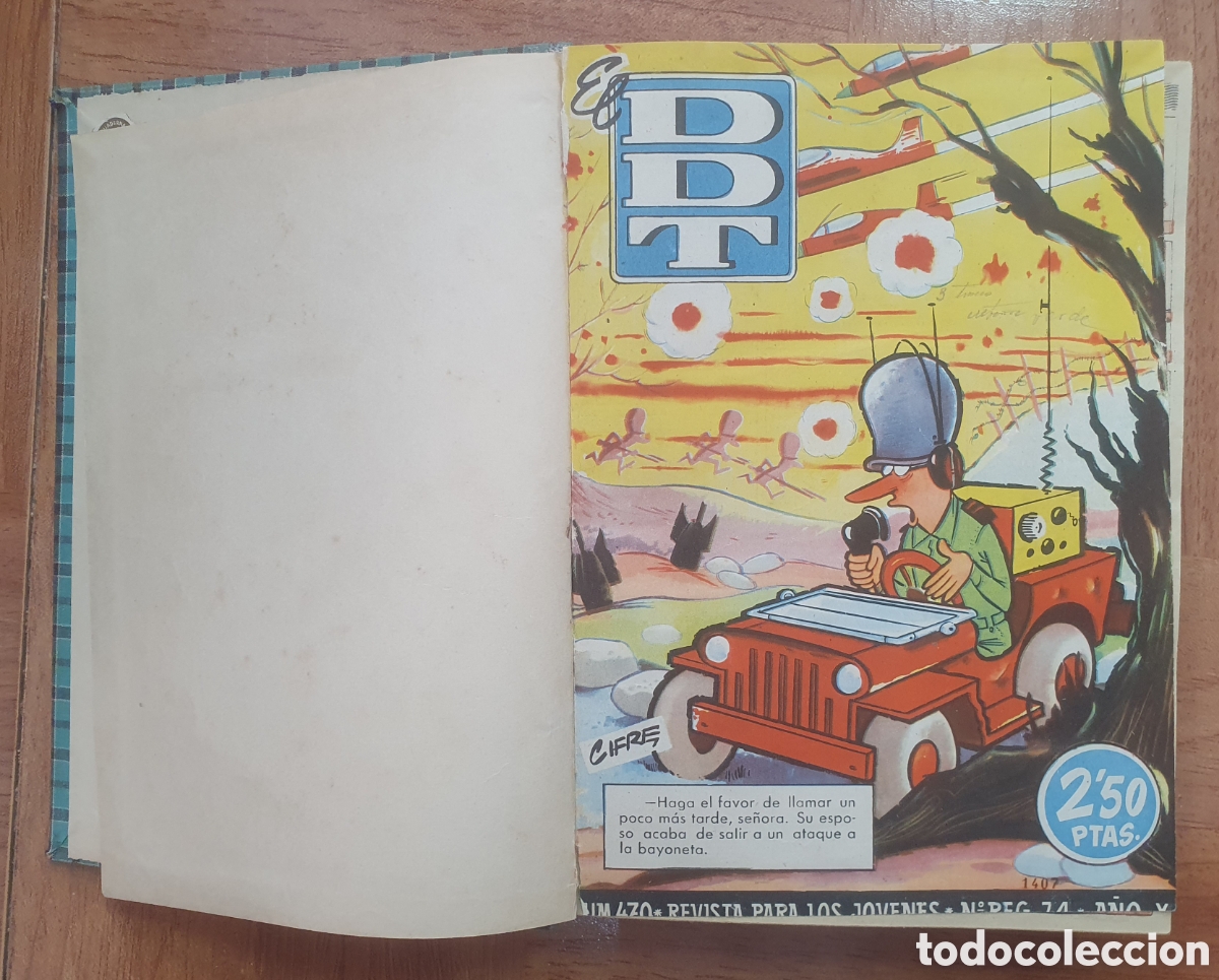 Libros: El DDT � 5 Tomos (199 N&uacute;meros) � Bruguera - VV. AA. - Foto 13