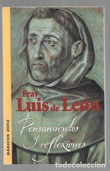 Libros: PENSAMIENTOS Y REFLEXIONES - FRAY LUIS DE LEON - Foto 1