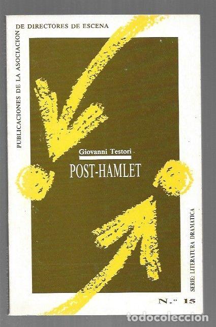 Libros: POST-HAMLET - TESTORI, GIOVANNI - Foto 1