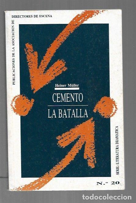 Libros: CEMENTO / LA BATALLA - MULLER, HEINER - Foto 1