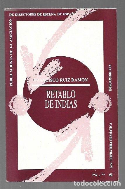Libros: RETABLO DE INDIAS - RUIZ RAMON, FRANCISCO - Foto 1