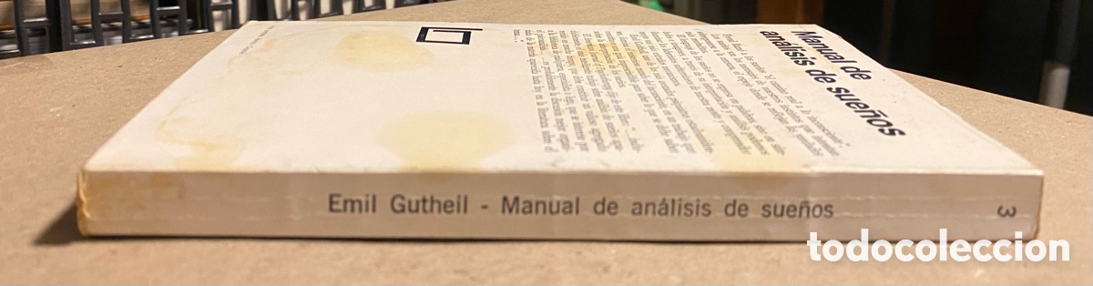 Libros: MANUAL DE AN&Aacute;LISIS DE SUE&Ntilde;OS. EMIL A. GUTHEIL. EDITORIAL BR&Uacute;JULA 1966. - Foto 7