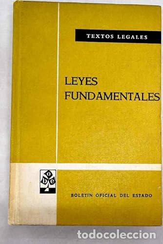 Libros: Leyes Fundamentales y normas complementarias. - Foto 1